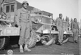 African American Troops WWII